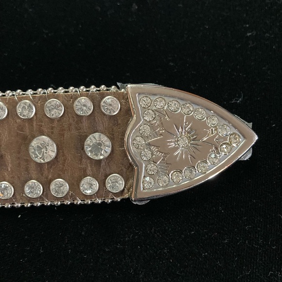 NOCONA Crystal studded turquoise  copperwire wrapped embellishments Size XL - Picture 7 of 16